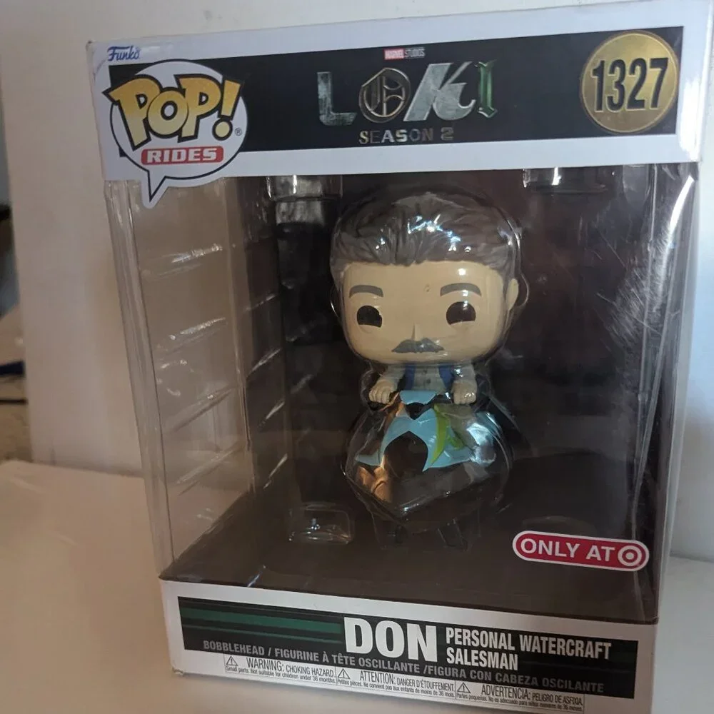 NWT 1327 Marvel Loki Don Watercraft Salesman Funko POP! Collectible Vinyl Figure